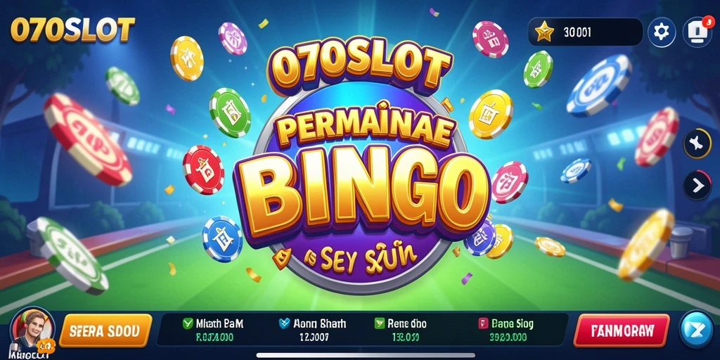 Gameplay seru di 070SLOT dengan tampilan Bingo yang menarik.
