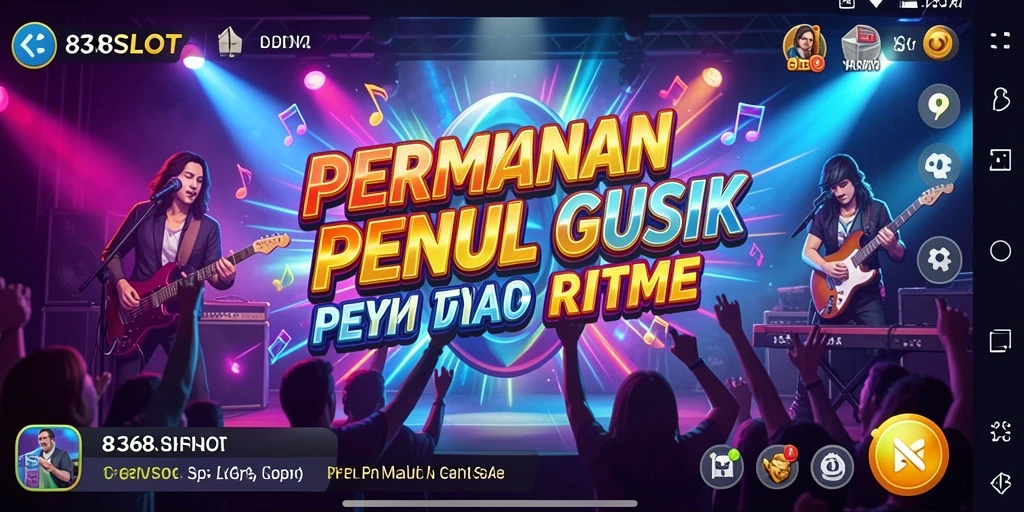 Tampilan screenshot 8368SLOT saat bermain musik yang seru.