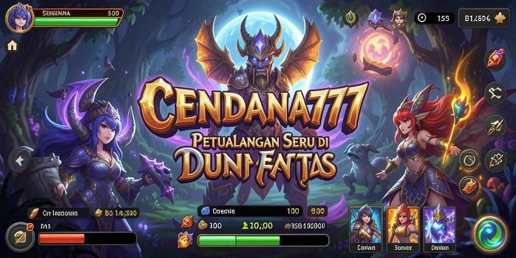 Tangkapan layar gameplay CENDANA777 menunjukkan aksi seru di dunia petualangan.