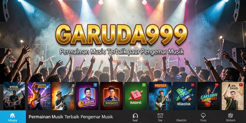 Tampilan gameplay GARUDA999 dengan berbagai lagu menarik dan tantangan seru.