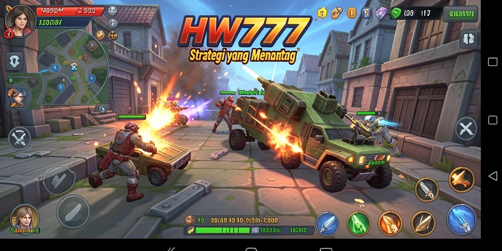Gameplay strategis yang menantang dengan grafis memukau.