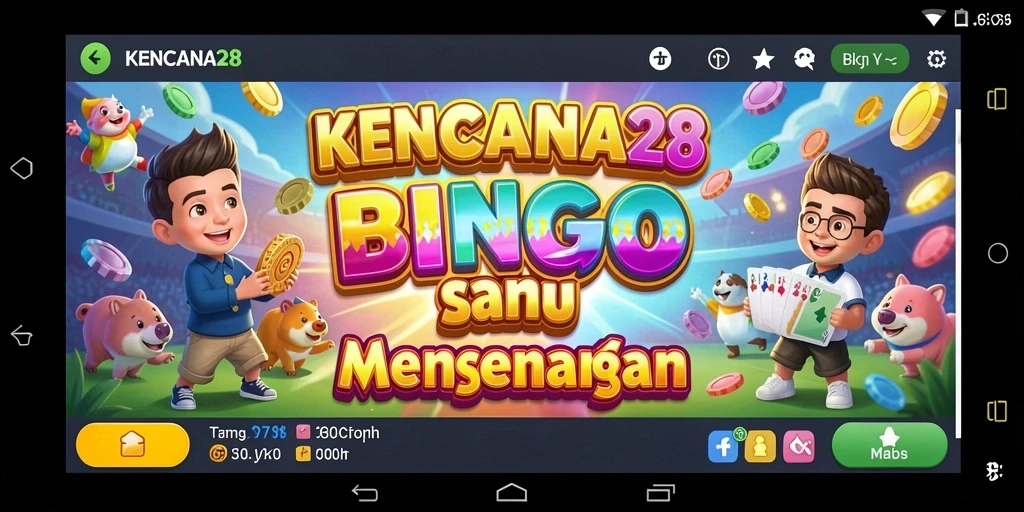 Gambaran gameplay seru dari KENCANA28 di dalam permainan Bingo.