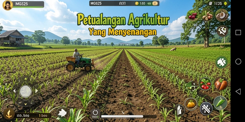 Tangkap momen seru bercocok tanam di MG525.