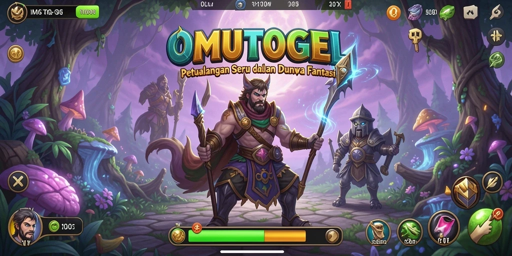 Tampilan gameplay OMUTOGEL yang menarik dan penuh aksi.