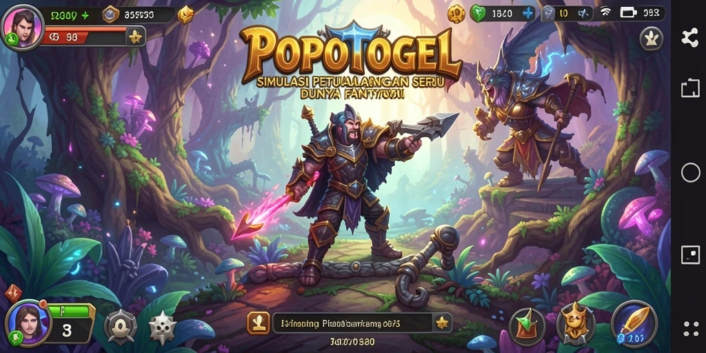 Tampilan screenshot utama POPOTOGEL yang menarik saat gameplay Simulation.