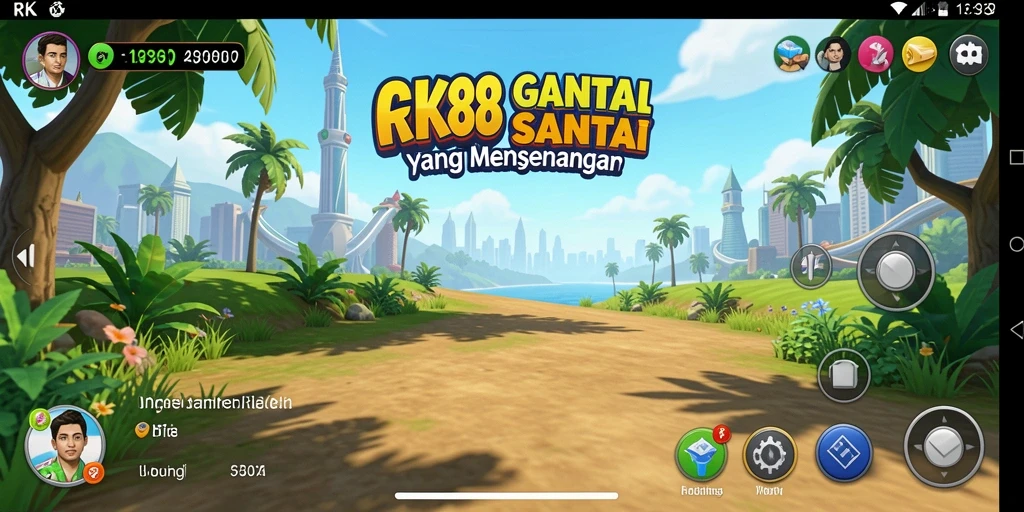 Tangkapan layar gameplay RK88 yang seru dan menarik.