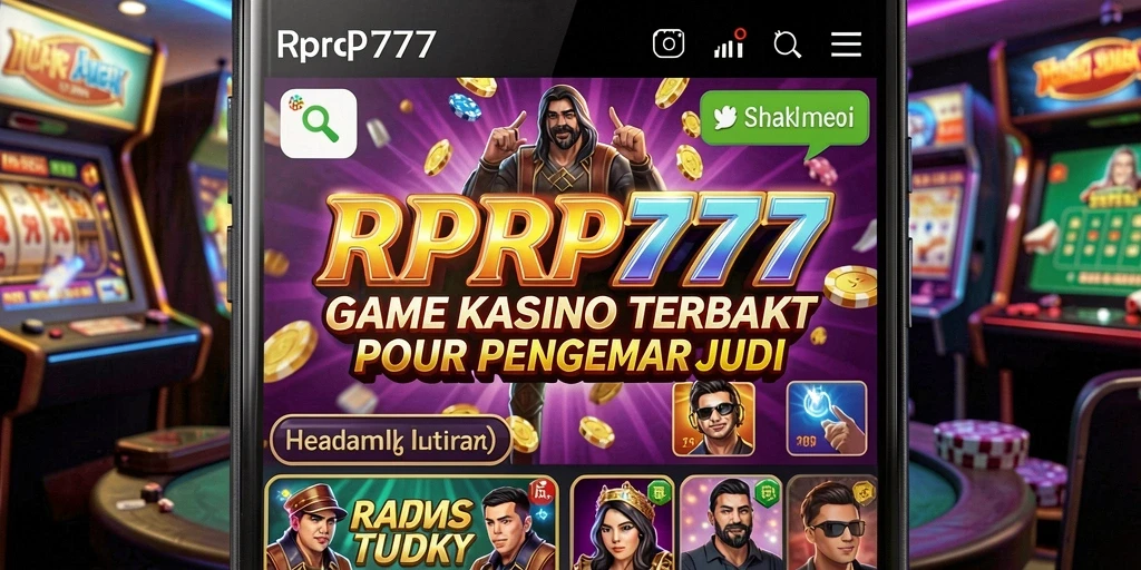 Tampilan permainan Kasino yang menarik di RPRP777 dengan grafis memukau.