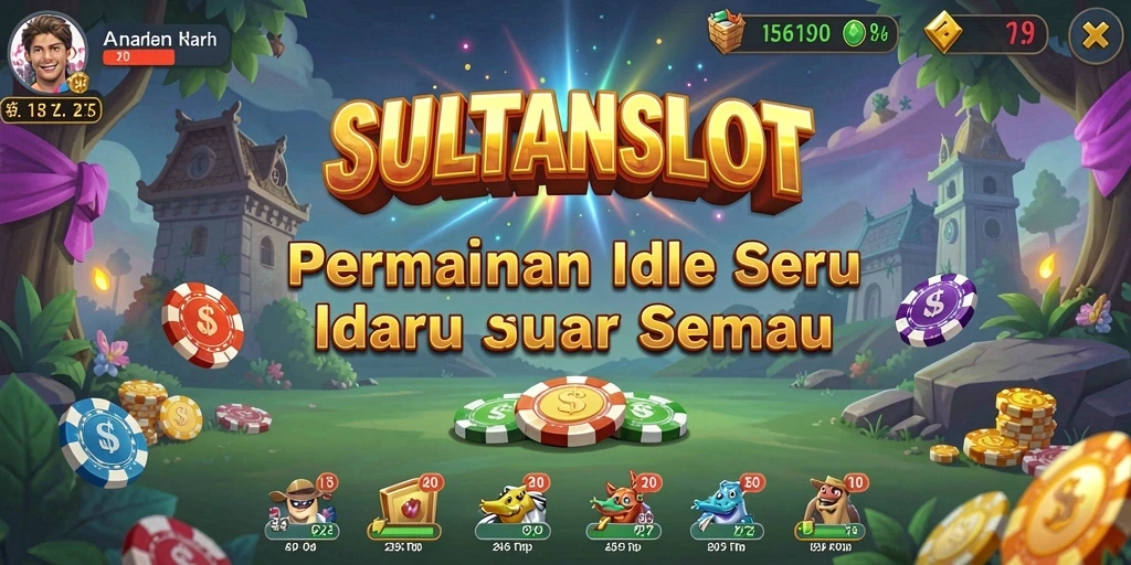 Tampilan gameplay Idle yang menakjubkan di SULTANSLOT.