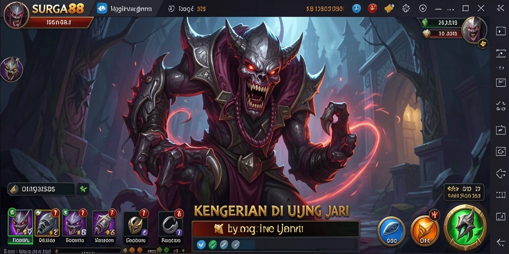 Gameplay SURGA88 yang menegangkan dan menyeramkan.