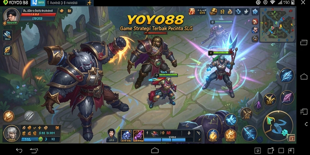Tampilan gameplay menarik dan menantang dari YOYO88.